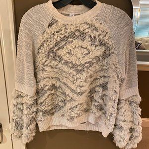Evereve cozy fur sweater!